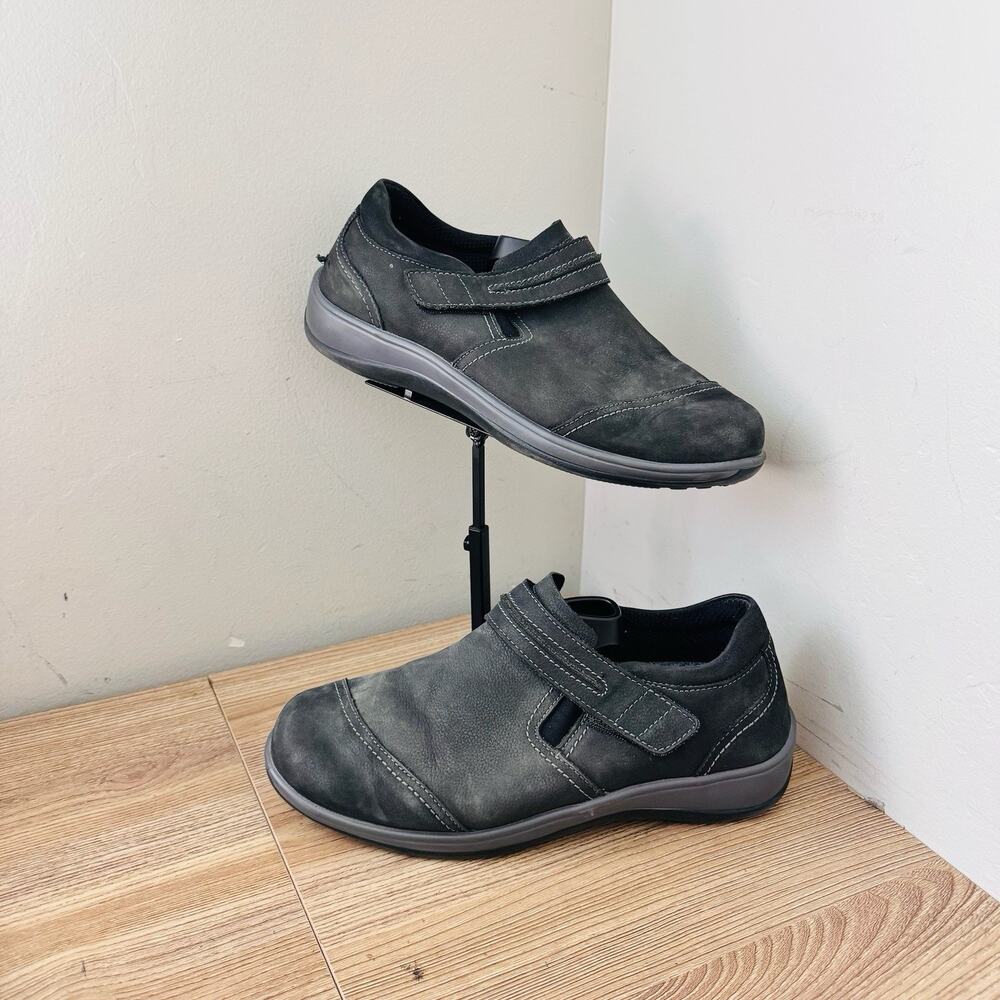 Orthofeet Solerno shoes Black Leather Women’s Size 9.5 Wide